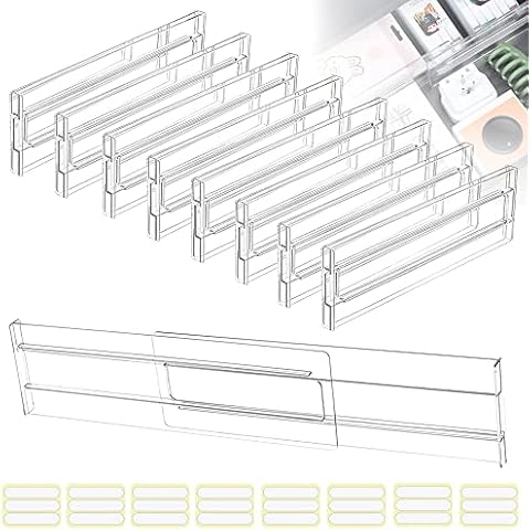 QINERSAW Organisateur de Tiroirs 8 PCS Cover