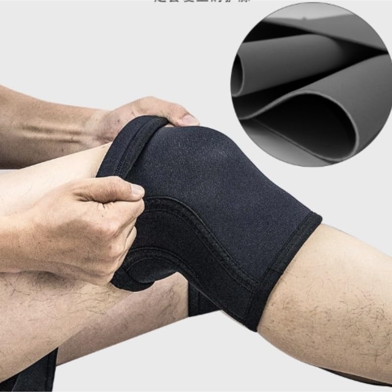 Thickened Diving Material Knee Pads for Squat Support Rubber