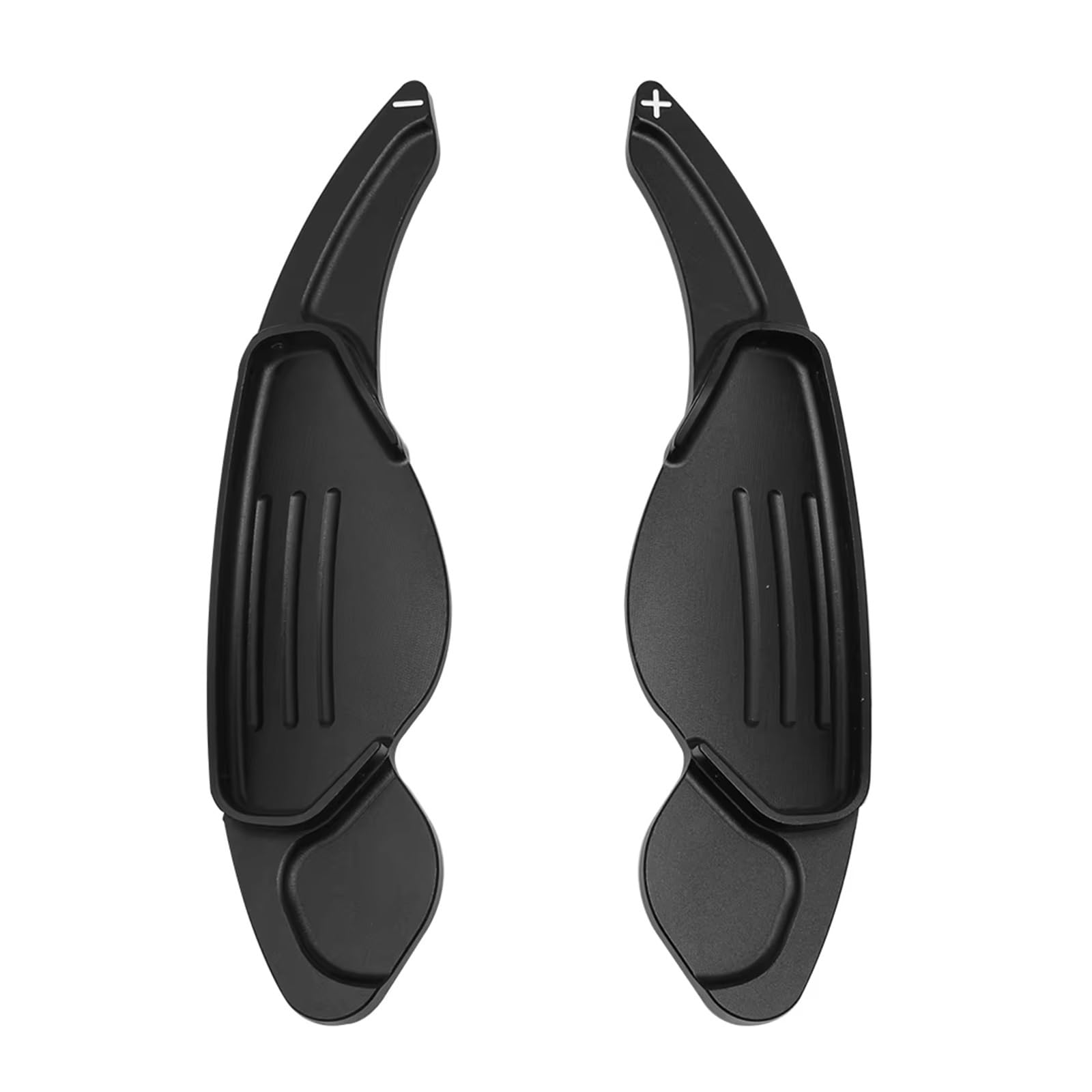 Kedfbts Black Gear Shift Paddle Compatible With Jaguar For F-Pace Car Steering Wheel Gear Lever Extension Accessories(Black)