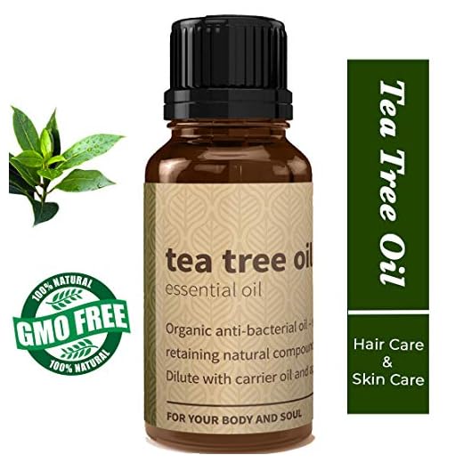 Rouh Essentials Tea Tree Essential Oil, Pure and Organic, 15ml