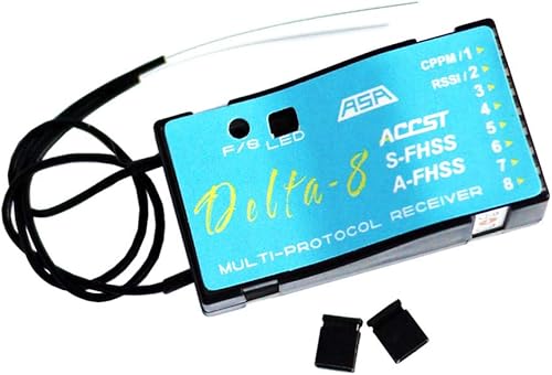 Miniatura 3 de FrSky S-FHSS 8CH delta-8receptor Rx para Futaba t6j T8J 4PL 14sg transmisor Hitec A9