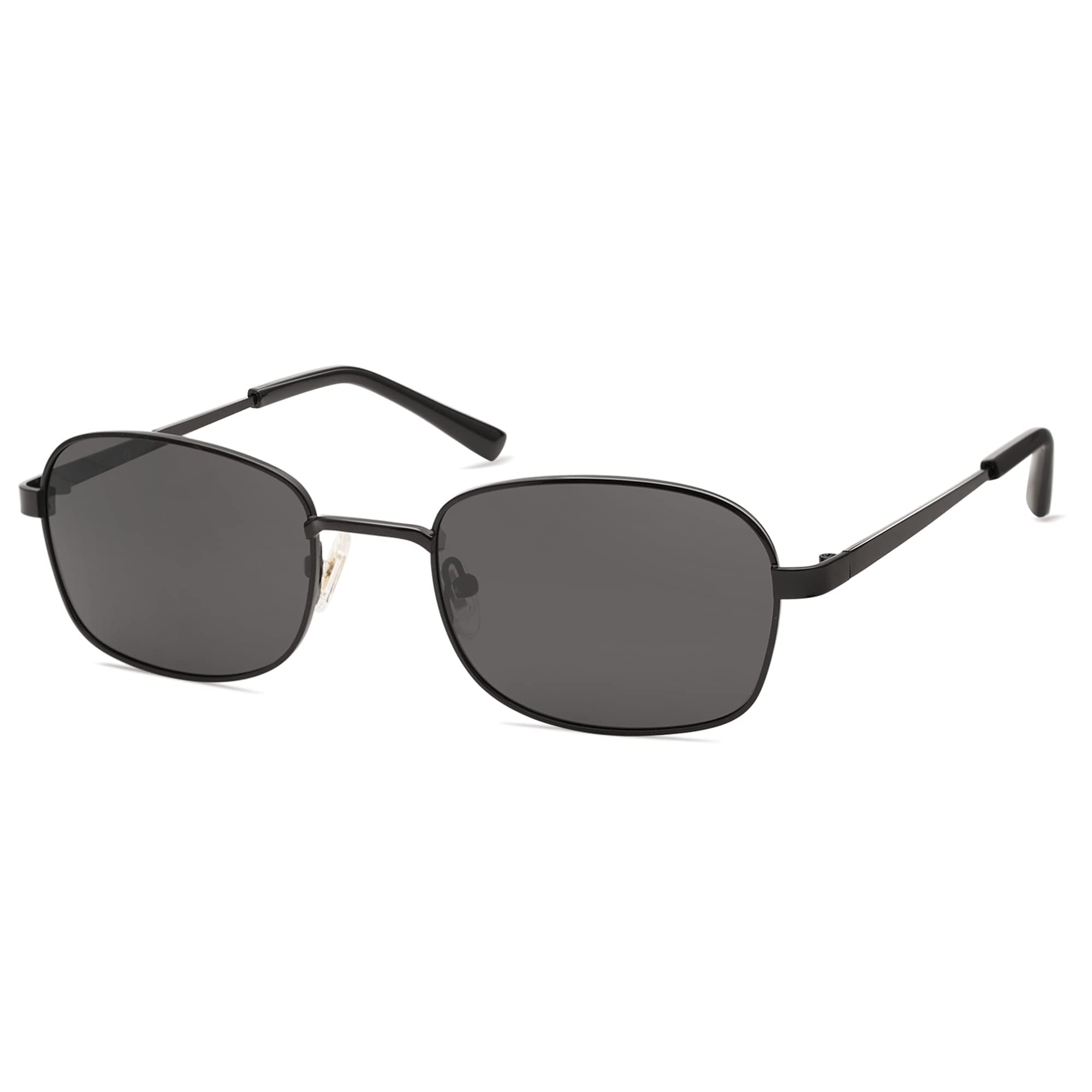 SOJOS Polarisiert Sonnenbrille Damen Herren Retro Rechteckig Vintage Schmal Quadratisch Sonnenbrillen SJ1177