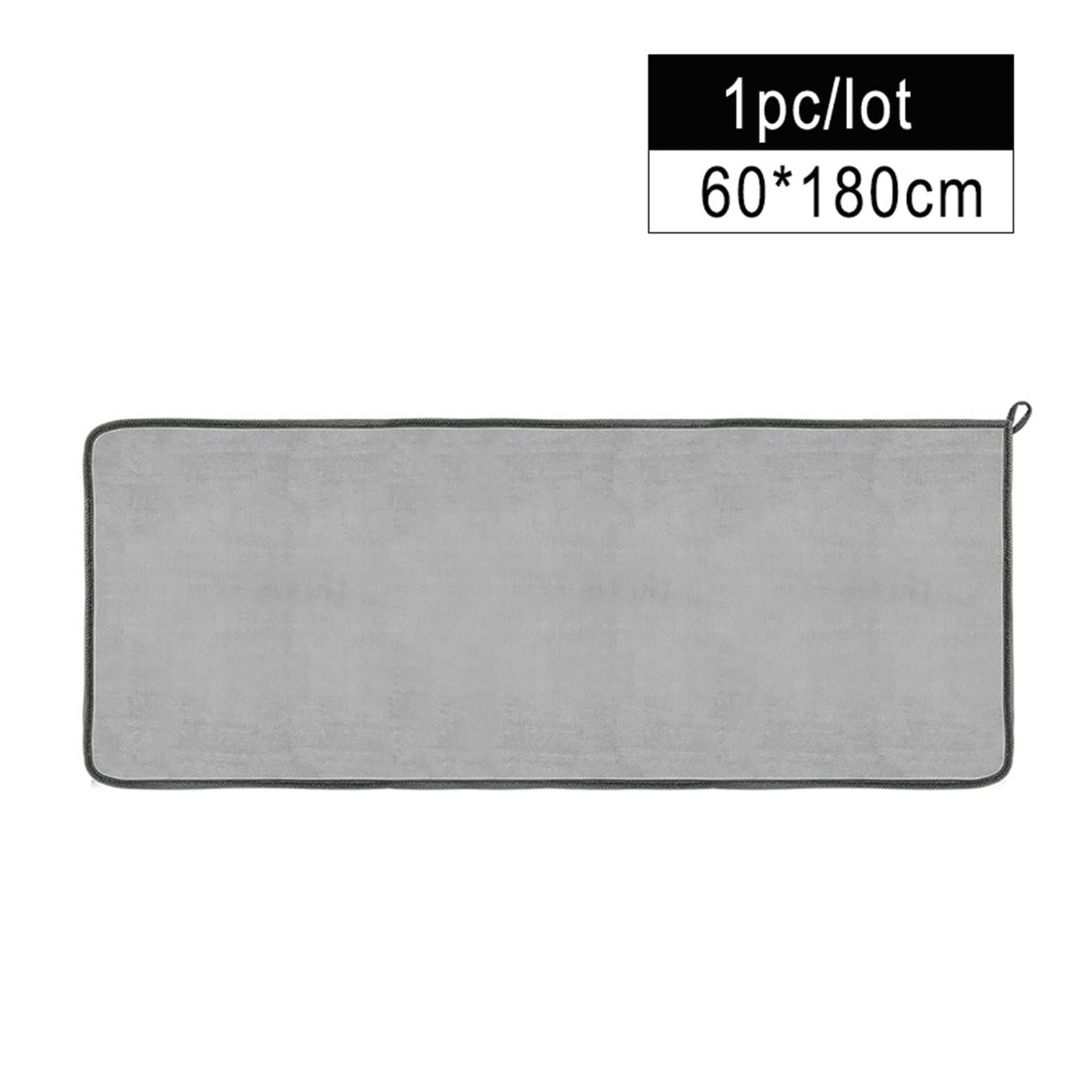 Asciugamano in microfibra per lavaggio auto, panno per asciugatura auto, per la cura dell'auto, accessori per il lavaggio dell'auto (60 x 180 cm, 1 pezzo)