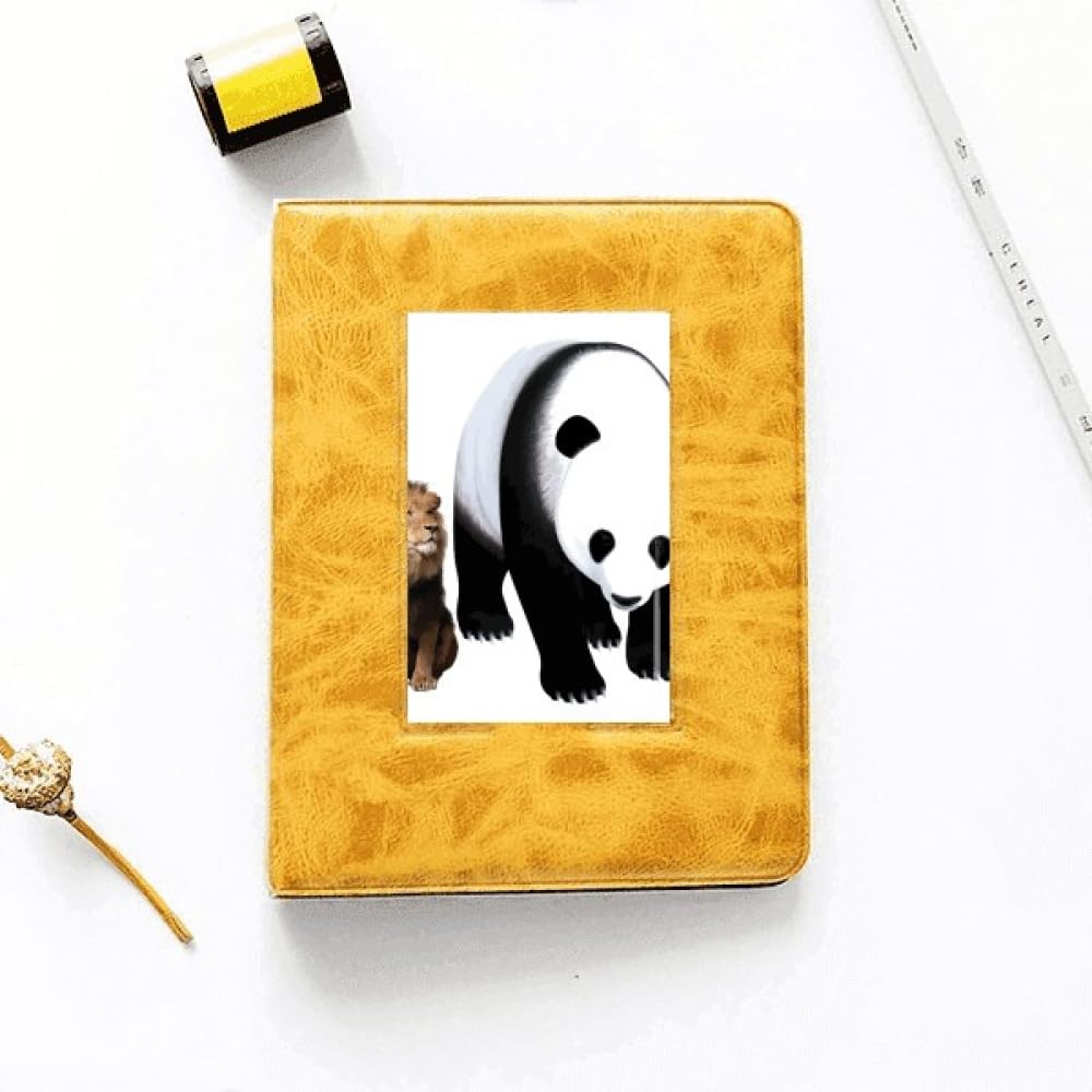 no/no Lion Animal Panda Stature Photo Album Family Wedding Picture 4x6
