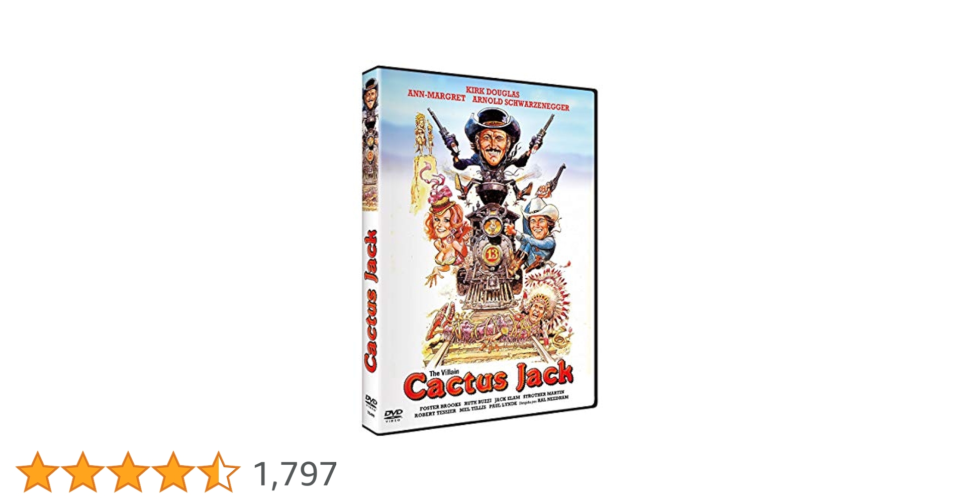 Cactus Jack DVD 1979 The Villain [Import]: Amazon.ca: Movies