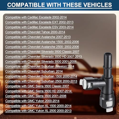 Feekoon DC-FEEKOON-407 Heater Hose Connector, Heater Core Connector Replacement thumb #1