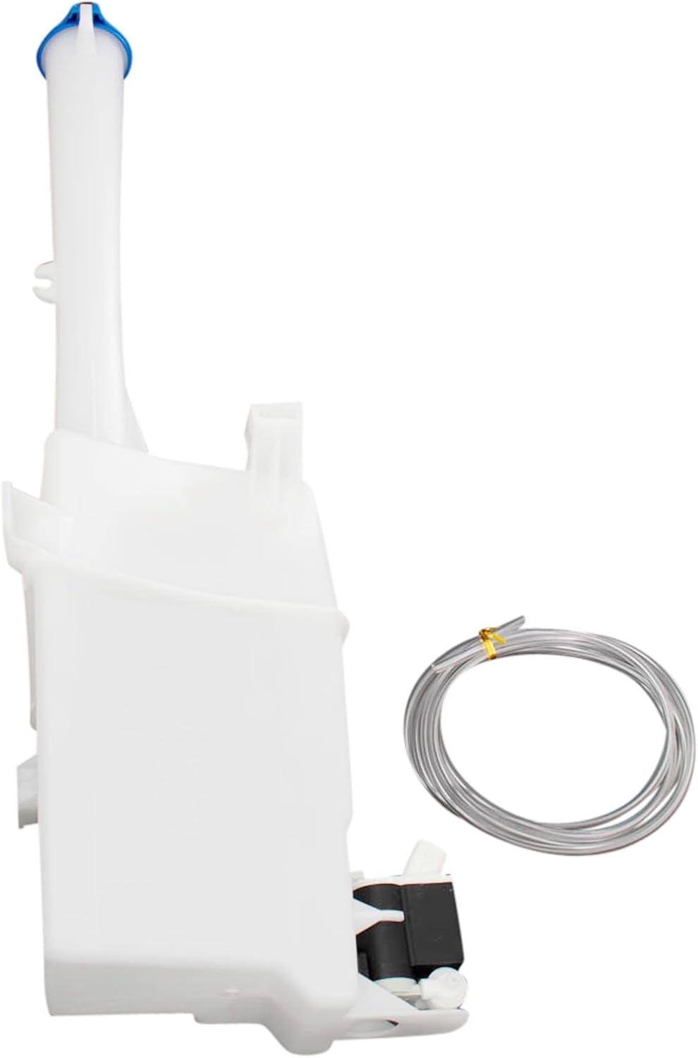 TRQ Windshield Washer Reservoir Compatible with 2013-2016 Hyundai Santa Fe HY1288126 WWA62738