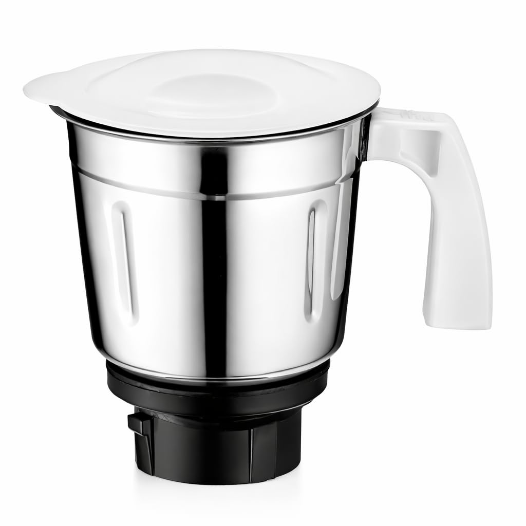 WONDER STAR preeti mixer grinder compatible dry jar 1000ml ||Suitale for preethi mixer grinder popular,zodiac, blue leaf,eco chef, chef pro&many more||4 teeth high grade nylon coupler