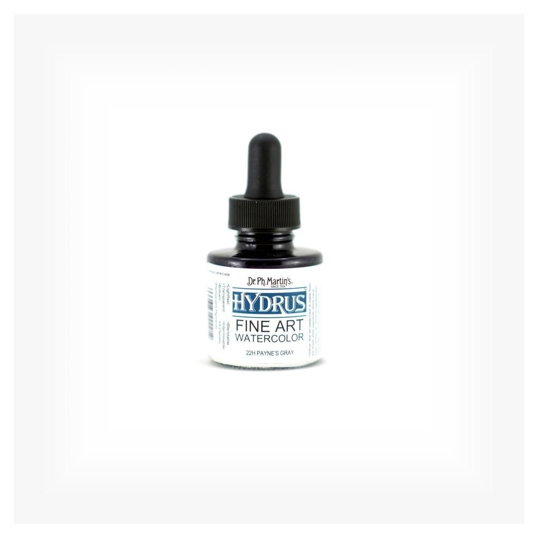 Dr. Ph. Martin's Hydrus Liquid Watercolour Paint 15ml Payne's Grey For Artists