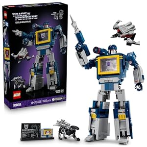 Amazon.co.jp - レゴ® アイコン トランスフォーマー：サウンドウェーブ 10358