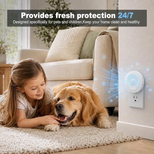 Image of Jandcase Air Purifier,Air Ionizers Negative Ion Technology with Night Light