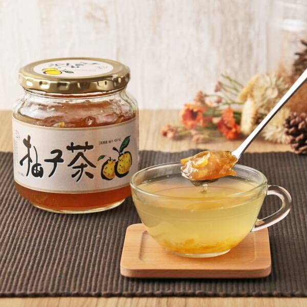 Amazon.co.jp: マッスンブ ゆず茶 580g×2個セット 高興産 オリジナル