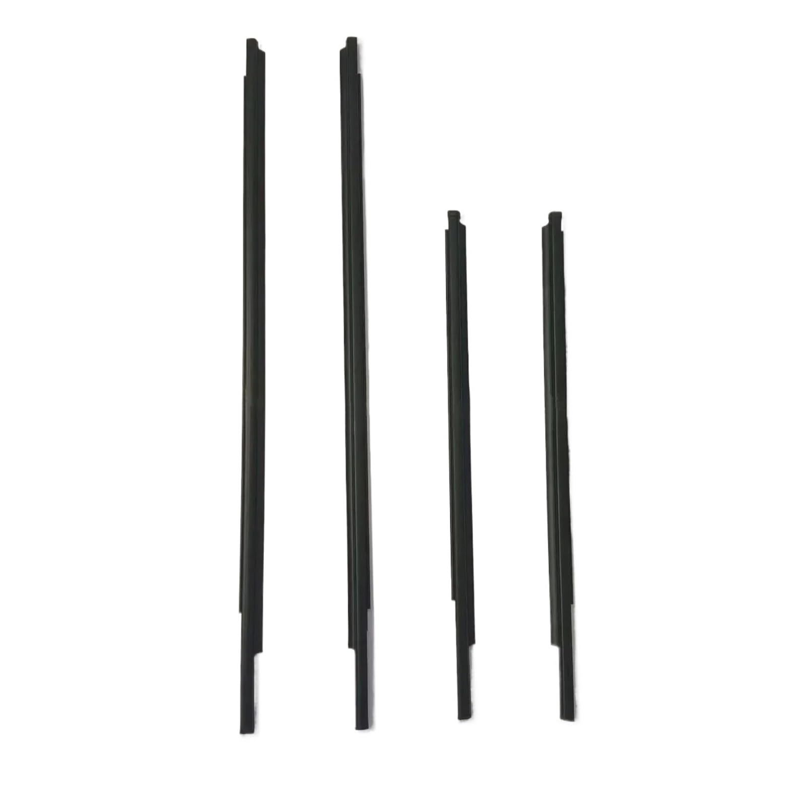 for Toyota for Vios Saloon 2008-2013 Windows Rubber Outside Glass Protector Weather Strip Outer Window Weatherstrip