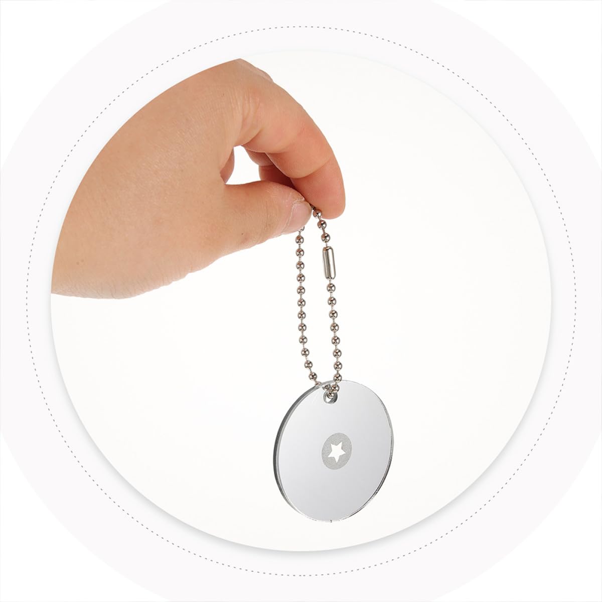 Mipcase 5 Ensembles Miroir De Signal De Lumière du Jour Pot Ours Sifflet pour Effrayer Les Ours Fourniture De Camping Extincteur d'urgence Signal De Survie Miroir 2 pièces * 5