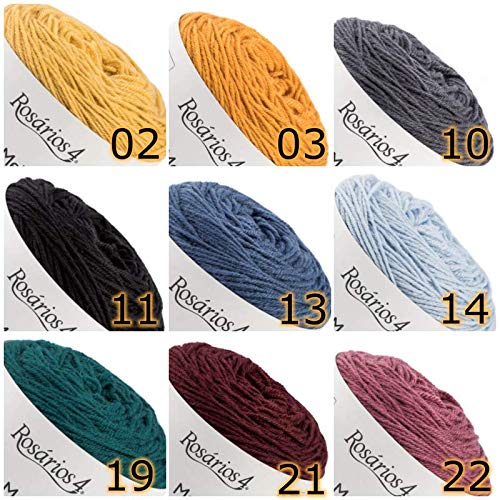Laine à Tricoter Super Douce – Mélange Mérinos, Acrylique Et Polyamide, 400 G En Cône