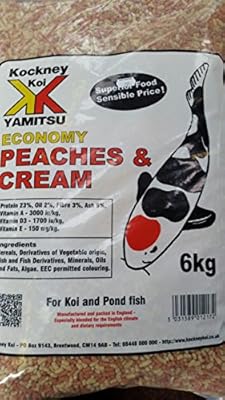 Kockney Koi Economy Peaches & Cream Fish Food 6kg