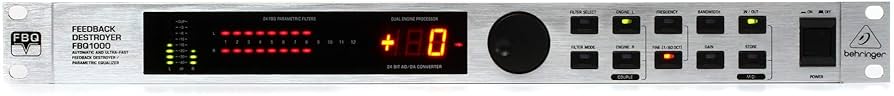 H*P様 ベリンガー　FEEDBACK DESTROYER FBQ1000 Behringer FBQ1000 Feedback Destroyer & Parametric EQ FBQ1000 B&H
