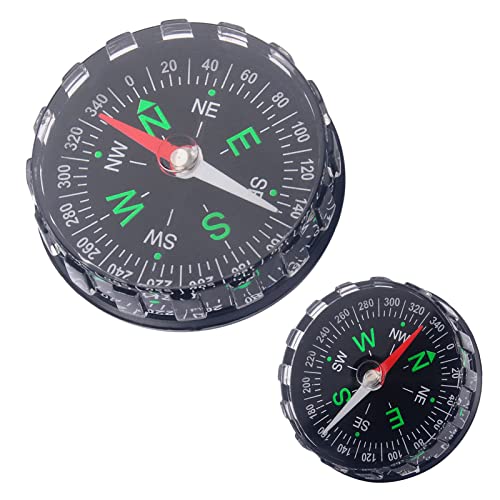 Brújula compacta profesional Qqmora para camping portátil miniatura 2
