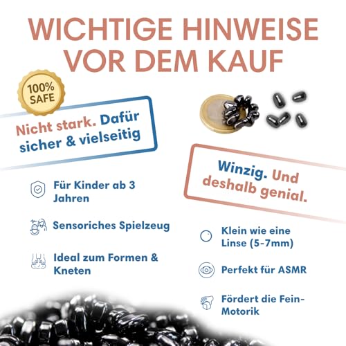 myHodo Crack Magnets Premium Set (1150+ Stück, 5-7mm) - Bunte Magnetsteine (Sanfte Magnetkraft) | Magnete für Stressabbau & Kreativität, Sensorisches Spielzeug | ASMR Trigger & Magnetspiel Edition