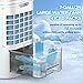 Windowless Portable Air Conditioner, 15H Timer & 120°Oscillation, 3-IN-1 Portable AC Unit with Remote, 2-Gal Tank, 3 Modes & 3 Speeds, Ultra-Quiet 24