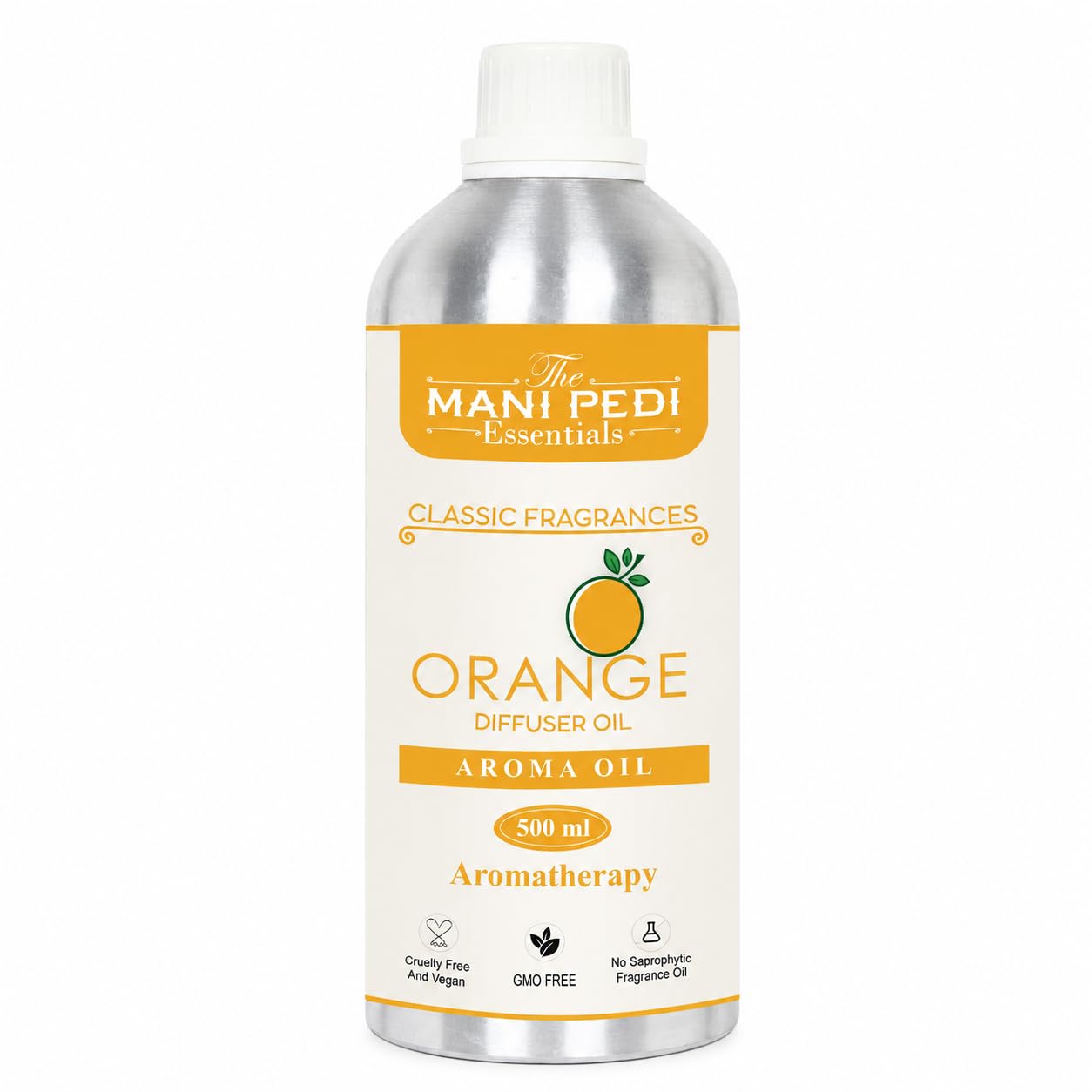 TMPE Orange Diffuser Oil| Aromatherapy | Promotes Relaxation, Joyfulness, Calmness & Better Sleep| Healthy Home Fragrance | Long-lasting Aroma - 500ml