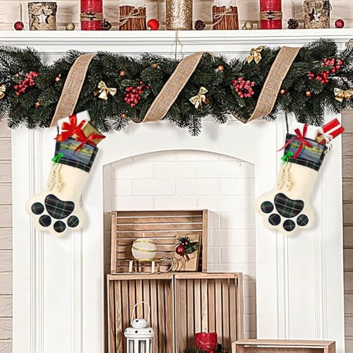 Calcetín de Navidad personalizado ideal para decoración 8