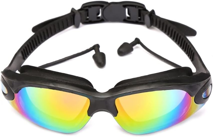 Swimming Goggles Swimming Glasses with Earplugs Nose Clip