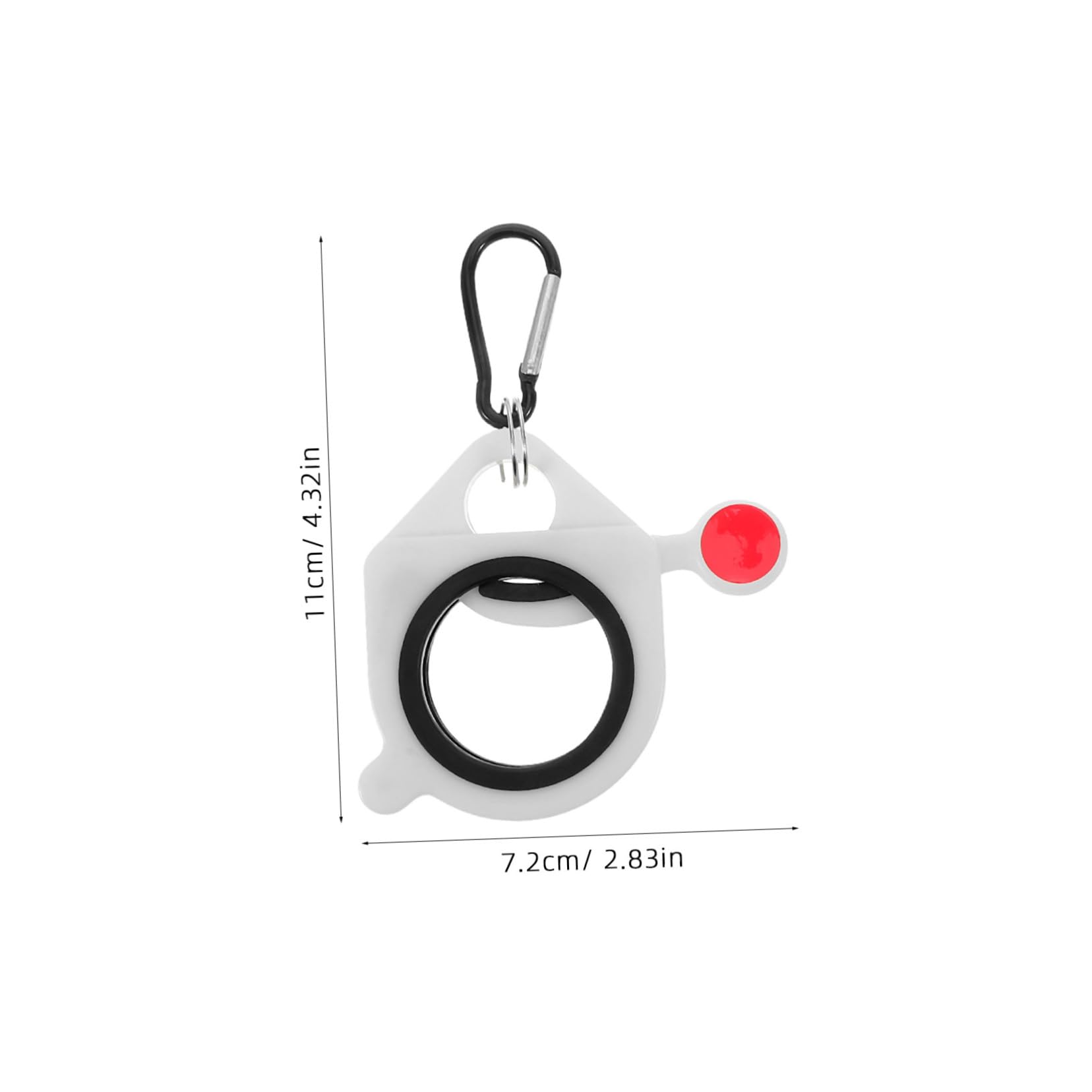 VILLCASE 1 Set Durable Tie Organizer Reusable Holder for Indoor Outdoor Use Glow the Dark Feature for Nighttime Visibility Compact Storage for Tools Accessories