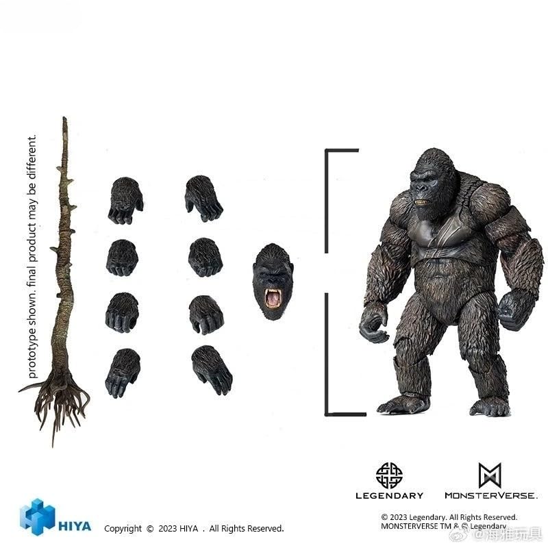 HIYA TOYS コング　髑髏島の巨神　KONG Amazon.com: Hiya Toys Kong: Skull Island – Kong Exquisite