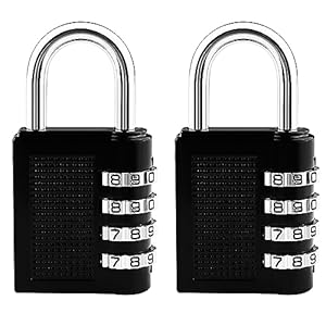 Mesybveo GS-01 2 Stück Zahlenschloss
