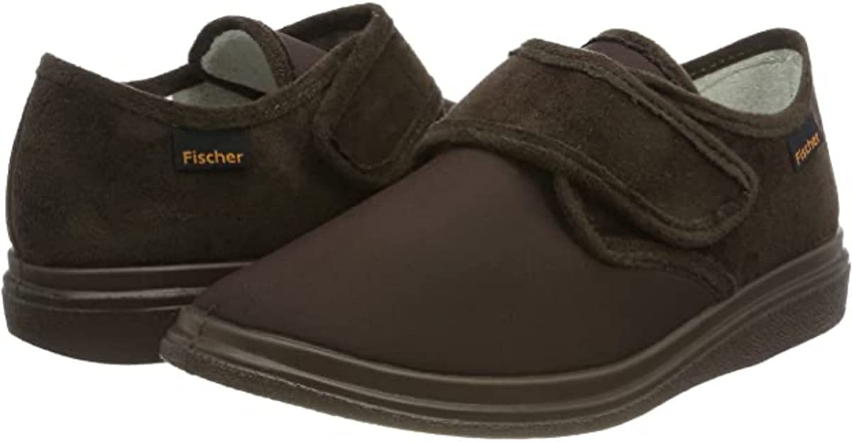 Fischer Markenschuh Herren Ortho Niedrige Hausschuhe