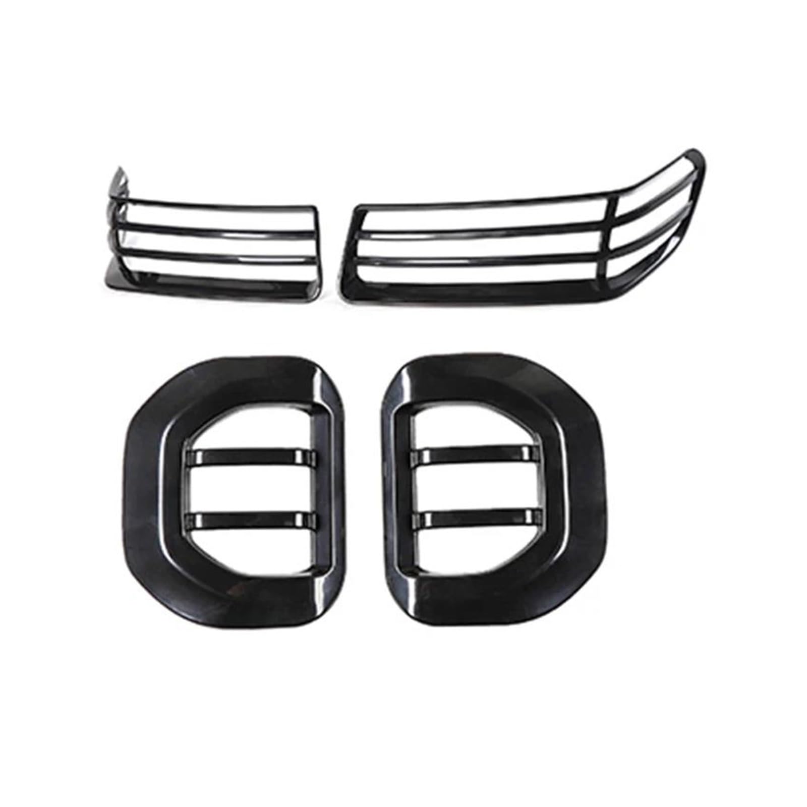 Protector De Luz Trasera Cubierta Embellecedora Luz Trasera Para Faro Coche Decoración Señal Giro Espejo Retrovisor Para Jeep Para Wrangler JL 2018 Up Cubierta De Luz Trasera | C Style