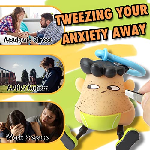 Pimple Popper Toy Hair Picking Fidget Toy, Stress Relief Toy, Funny Gifts For Dad From Daughter, Son, Kids On Fathers Day #TOP3