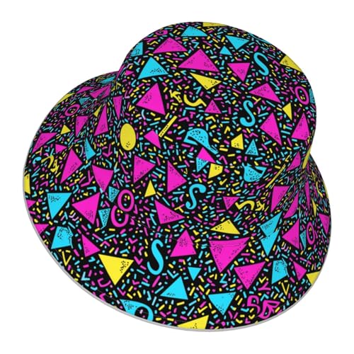 Image of Bucket Hat Double-Side-Wear Reversible Sun Hat Beach Travel Hiking for Women Men