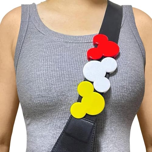 Minnie Mouse Ears for Women - Adult Mickey Ears with 3 Bag Clips (1.5x2x0.4in) - Mickey Fanny Pack