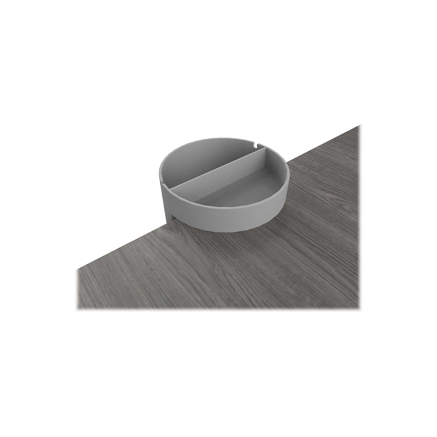 Deflecto Piccolo organizer da scrivania, accessorio da scrivania in piedi, grigio, polimeri termoplastici, 8,9 cm H x 9,8 cm L x 9,8 cm