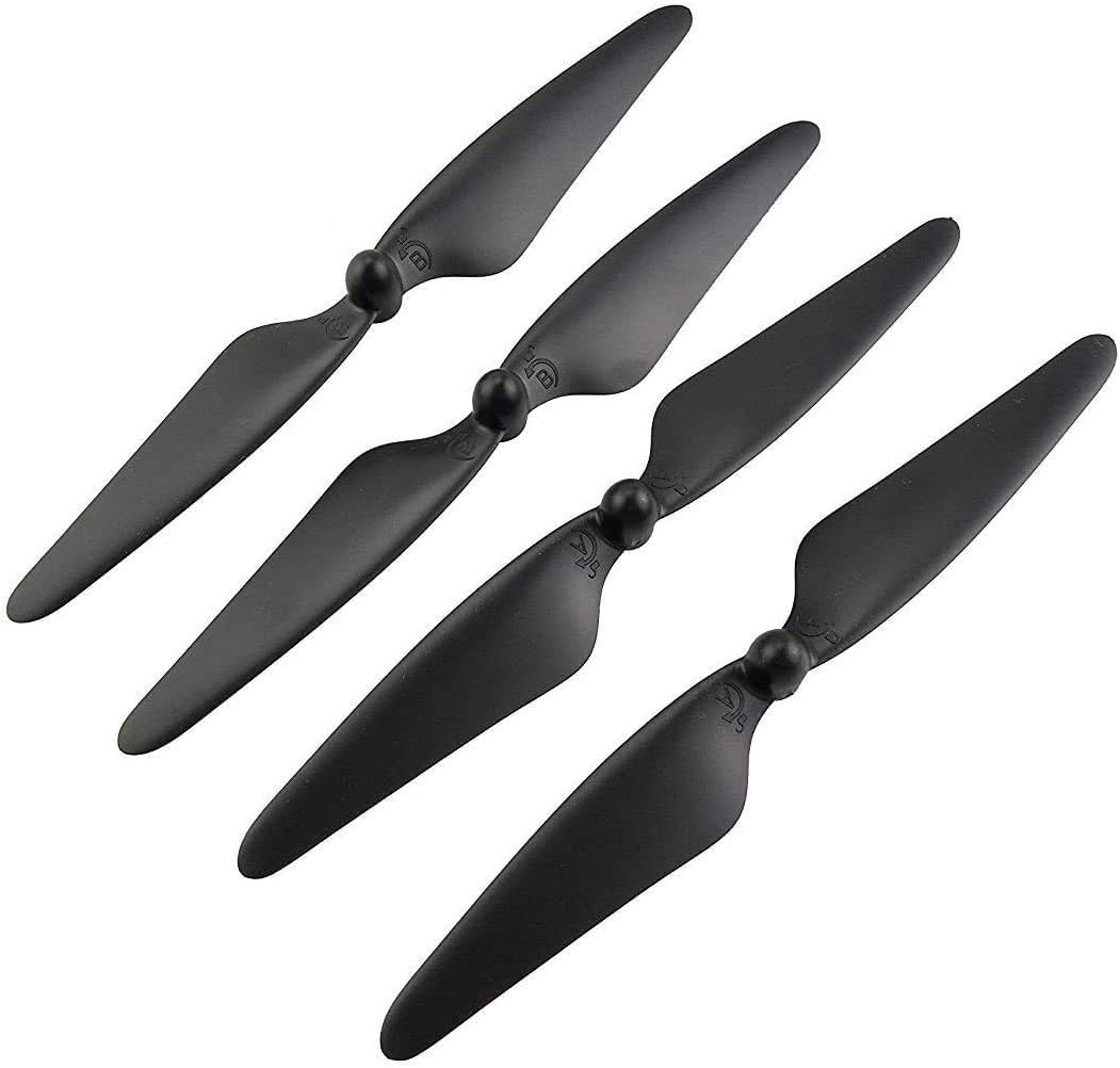 ZYGY 4PCS Propeller Protector and 4PCS Propeller for Hubsan H501S H501A H501C H501M H501S W H501S pro Quadrotor RC Drone accessories,Black - Image 3