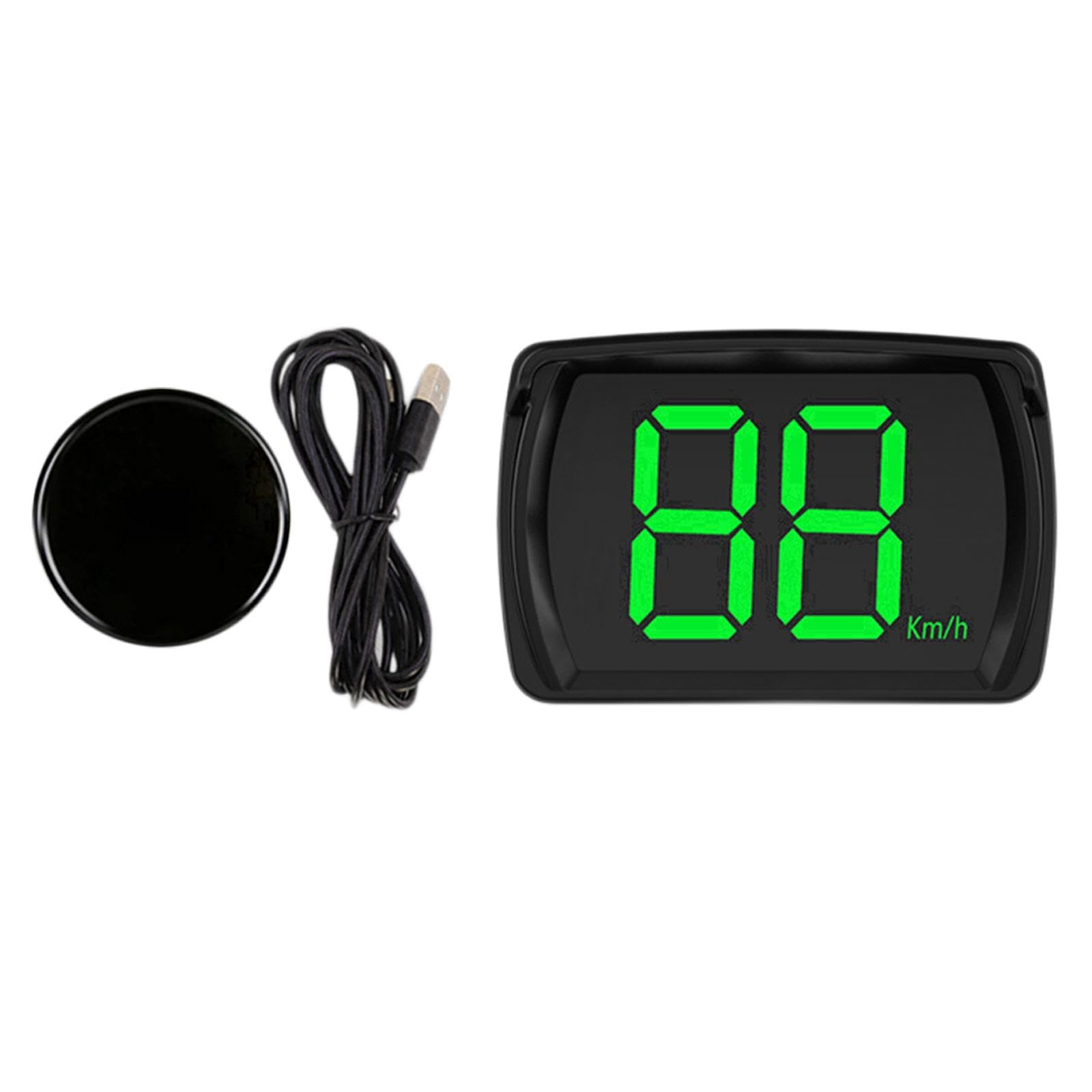 UJEAVETTE Head up Display Speedometer Speed Meter for Vehicles Cars Buses Green-picture-20