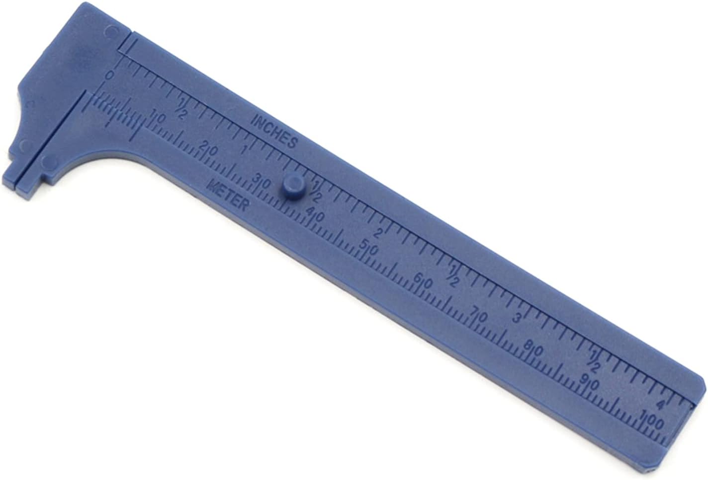 Calibrador Vernier Mecánico 100 mm Doble Escala miniatura 1