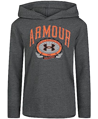 Image of Under Armour Boys' Pullover Hoodie Sweatshirt, Soft & Comfortable Fleece, Outdoor Collection