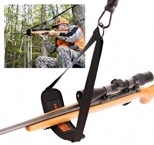 East TN Outfitters TreePod Shooting Rest – Tree Stand Rifle Retention System for Steady Aim & Hunting Support