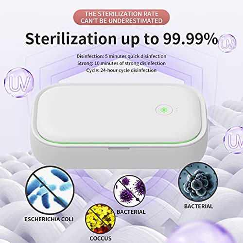 LTLGHY UV Desinfektionsgerät Wireless 10W UV-C Sterilisator Sauber Box Mit Aroma Diffusor Tragbar Sterilisationsbox Für… – Bild 4