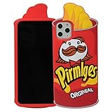 Case for iPhone 13 Pro Max 6.7'（2021）,Zakao Fashion Cute 3D Cartoon Soft Silicone Release Stress Bubble Protective Gel Shockproof Gel Back Cover Case (iPhone 13 Pro Max 6.7', French Fries)