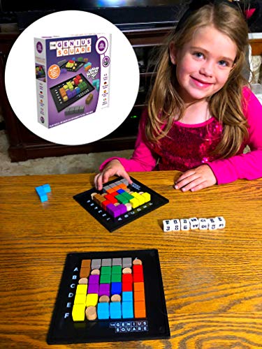 The Genius Square – Game of The Year Award Winner! 60000+ Solutions STEM Puzzle Game! Roll The Dice & Race Your Opponent… - Image 5