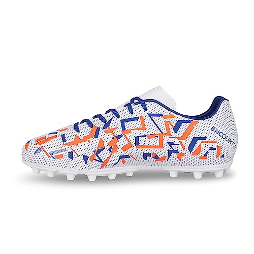 Image of Nivia Encounter Mg 2.0 Football Stud for Men, Synthetic Leather Upper, Lightweight Insole,High-Shear Strength TPU Outsole, Ideal for Hard & Grassy Surfaces