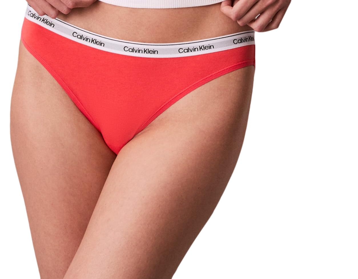 Calvin Klein Women BIKINI PINK (Punch Pink) S