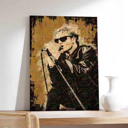 LIUHECAI Rock Singer Layne_Staley Retro Canvas Poster - 5