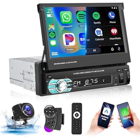 Autoradio Podofo 1 Din Cover