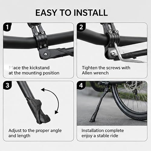 Béquille vélo réglable pour Pinarello Angliru idéale pour vos pauses rando - 8