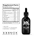 blk. PH 8+ Natural Mineral Alkaline Water Drops Electrolyte Infused with Fulvic and Amino Acids, Zero Sugar, 2oz.